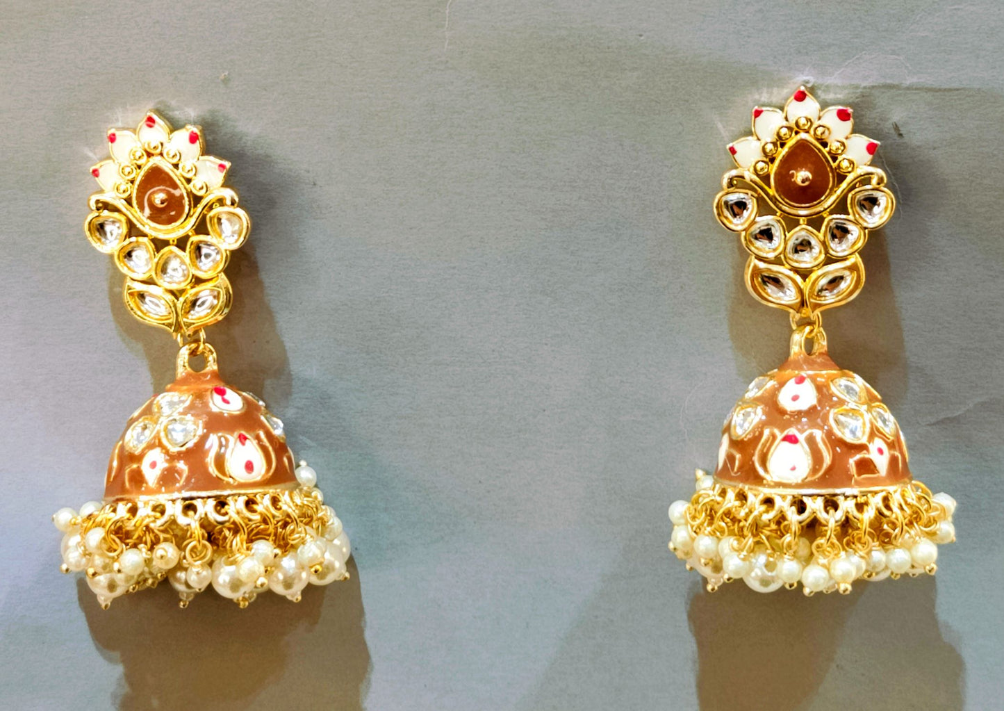 Brown CHITRALEKHA Jhumki