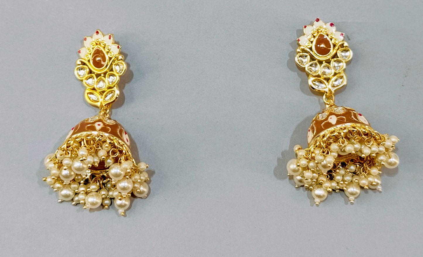 Brown CHITRALEKHA Jhumki