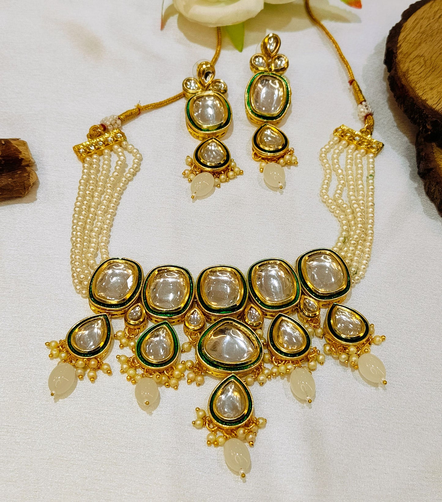 Ivory SHANAYA Necklace Set