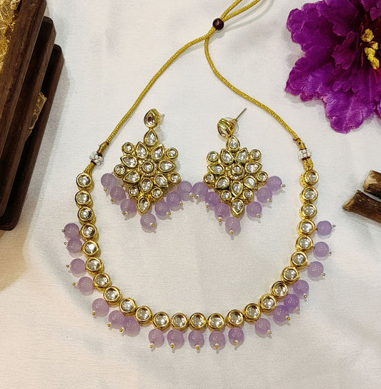 Lavender SUKANYA Necklace set