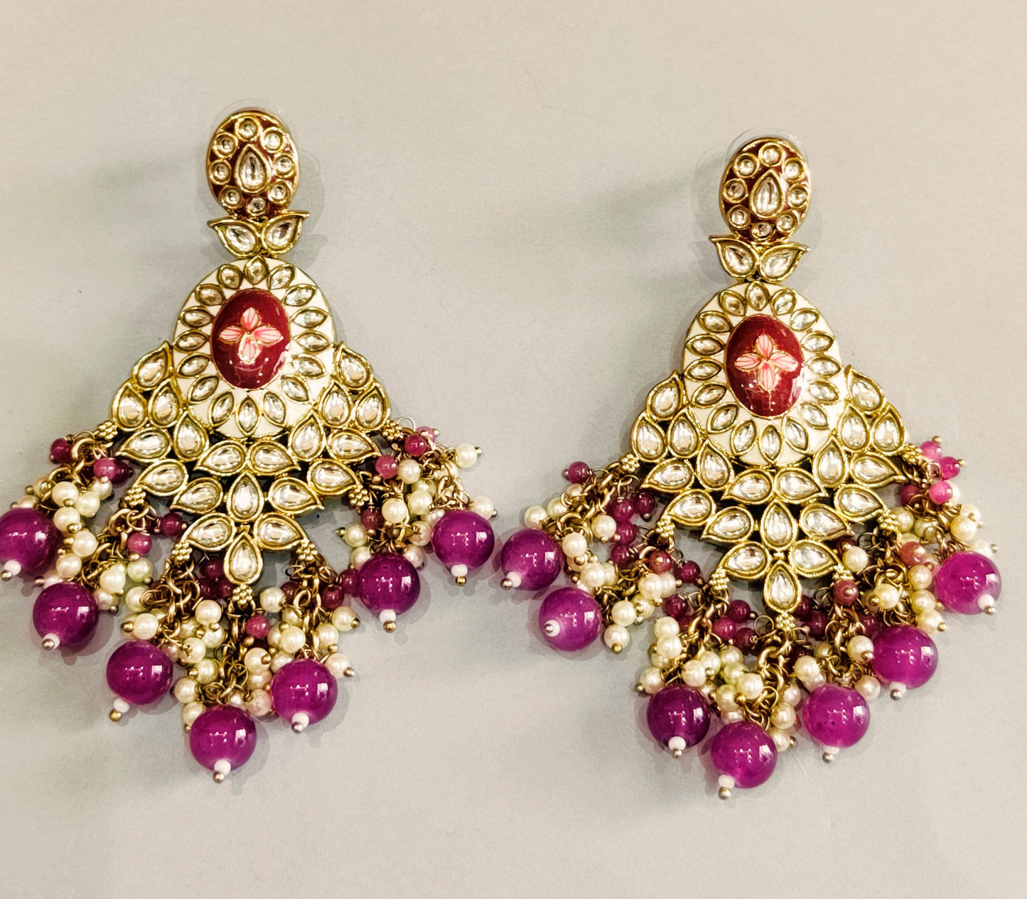 Purple ANSHIKA Jhumki