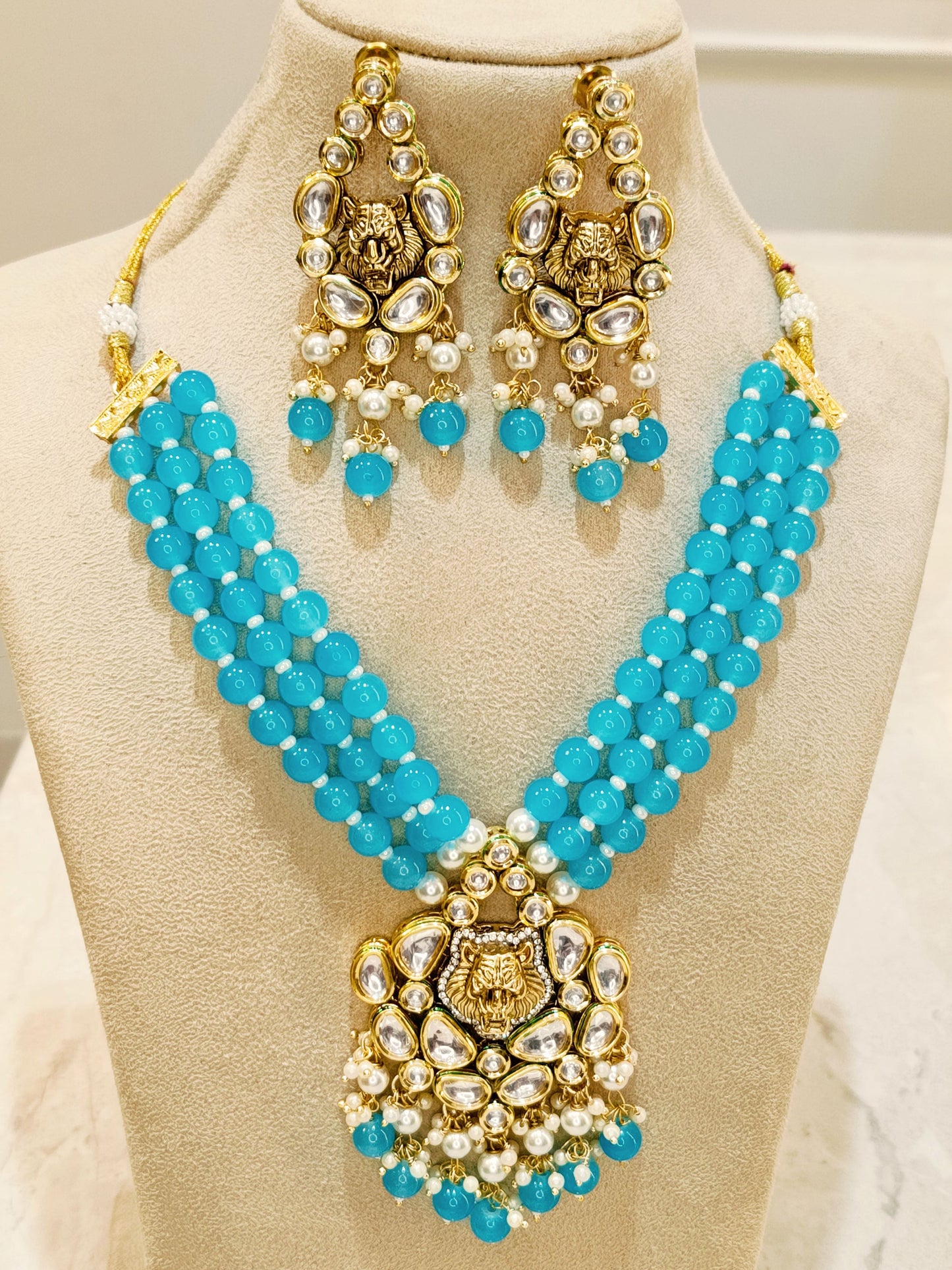 Turquoise SABYA Necklace set